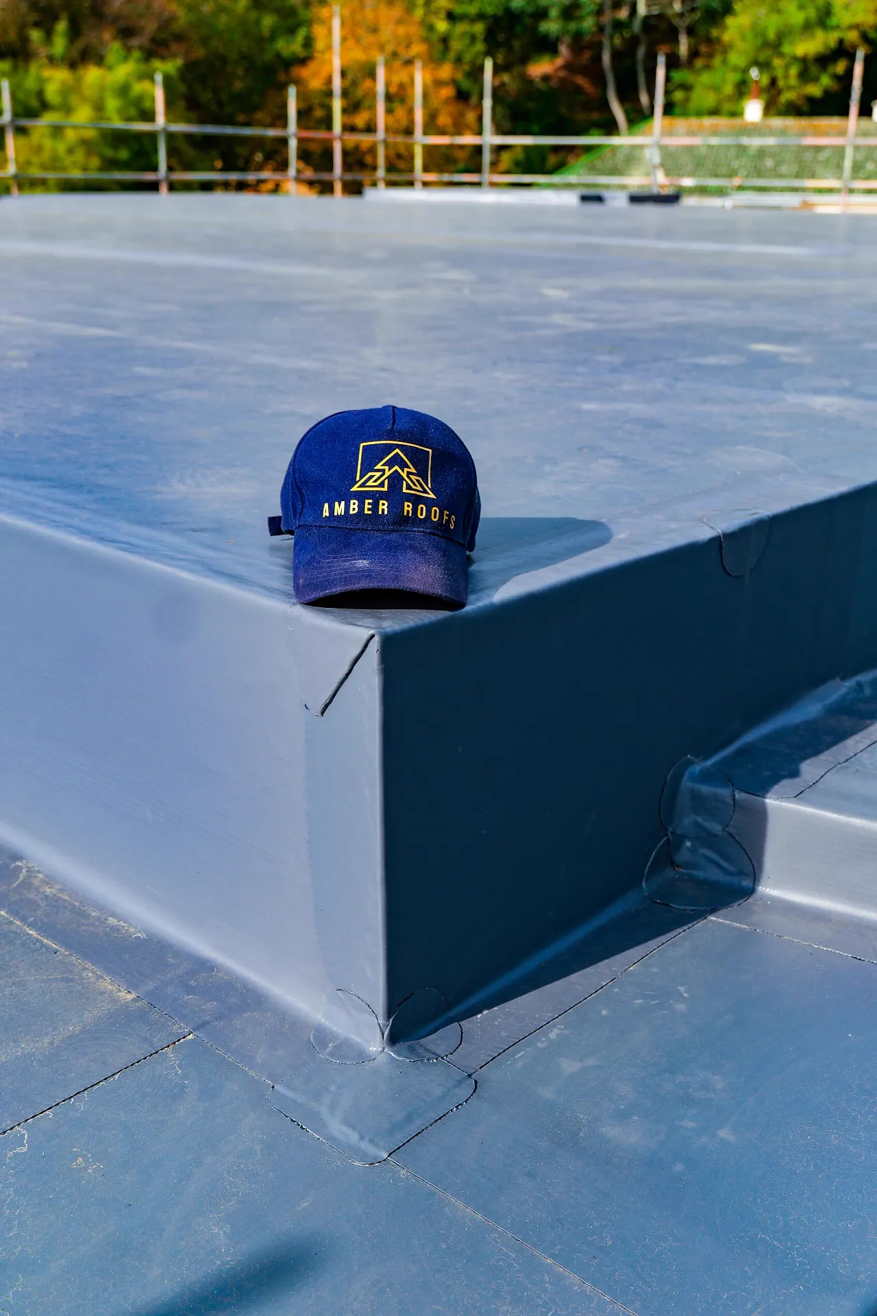 Complex Detailing Refurb - flat roofing project by Amber Roofs in Jersey