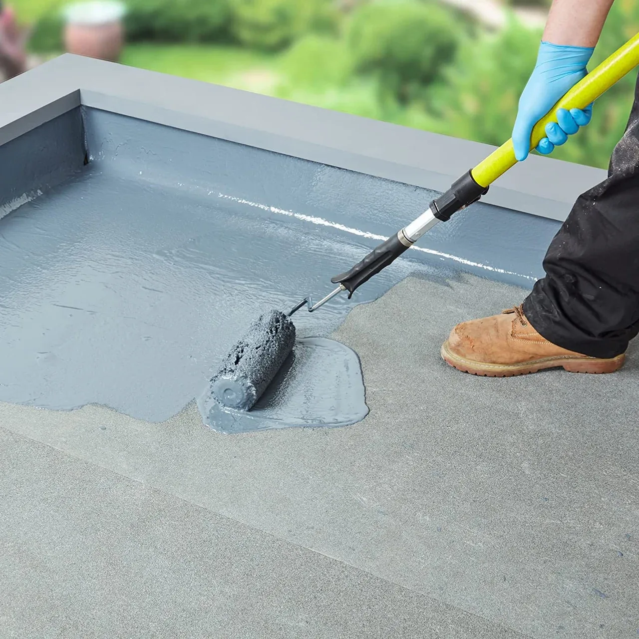 Liquid Roofing - Amber Roofs flat roofing service in Jersey