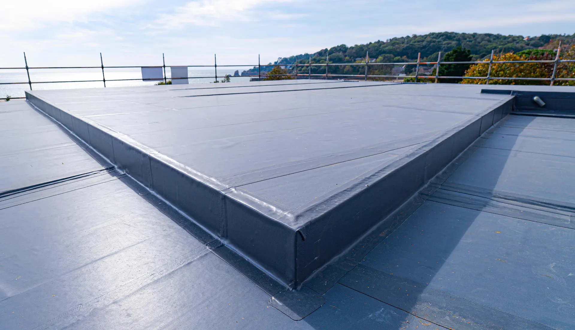 Flat Roof Installation - Amber Roofs flat roofing service in Jersey